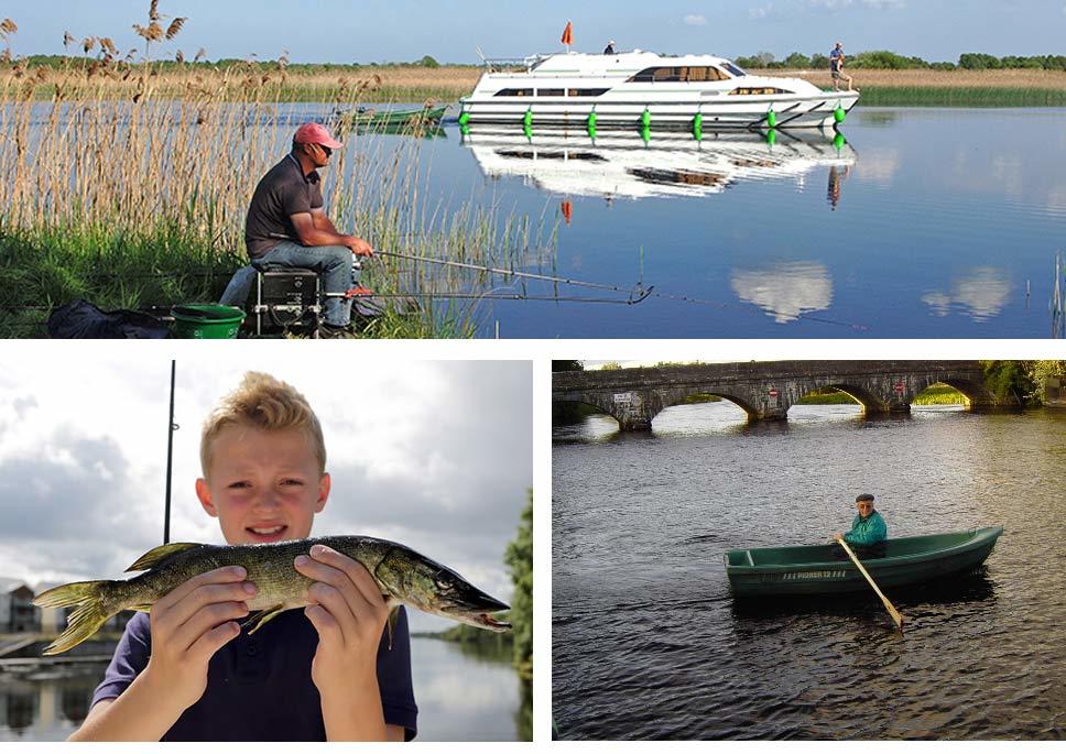 Fishing on your self-drive cruise holiday in Ireland